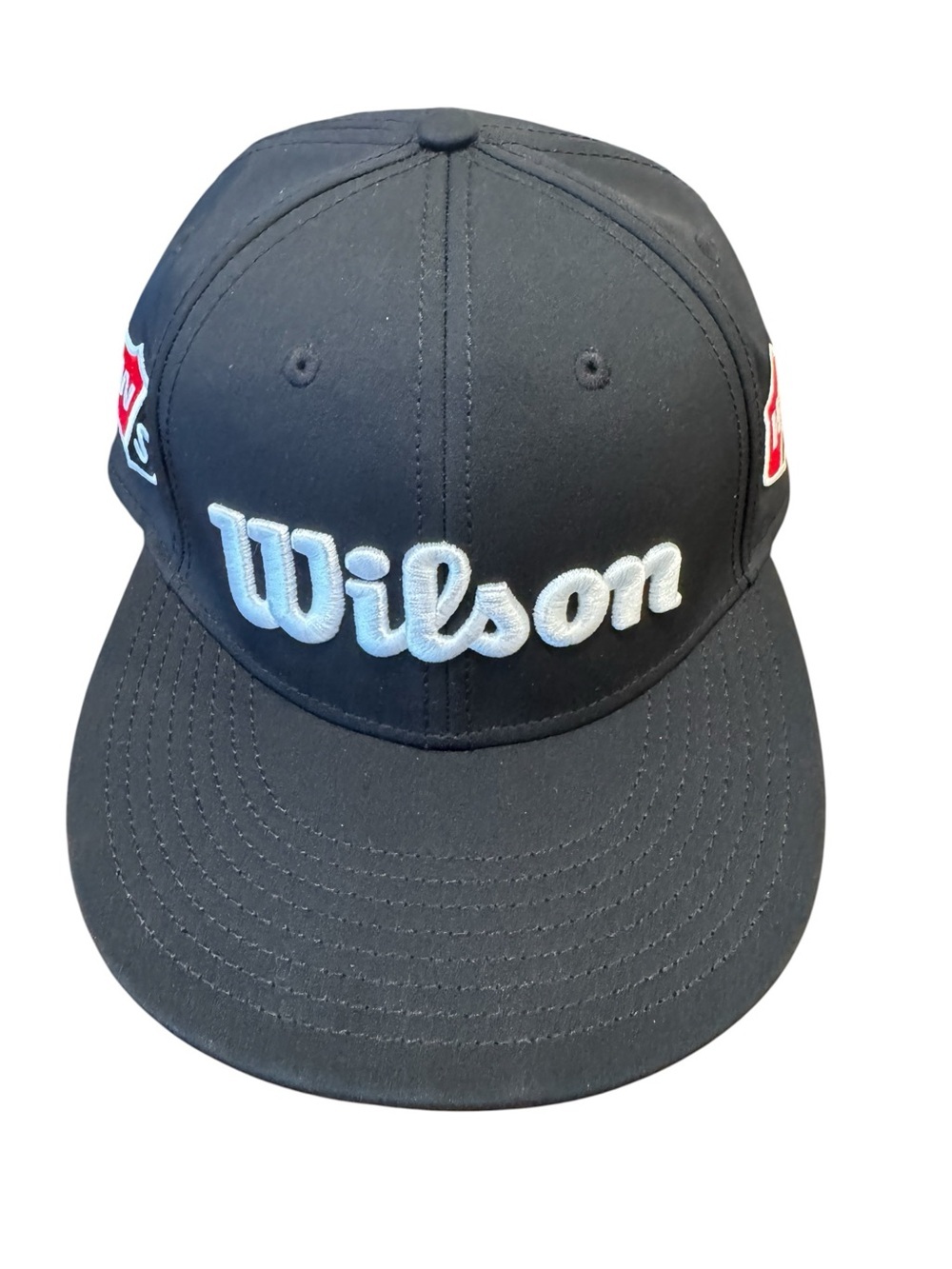 Wilson Staff Pro Tour Golf Cap Adjustable Hat Black NWOT